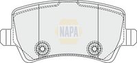 NAPA NBP1347 - Juego de pastillas de freno - NAPA