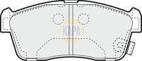 NAPA NBP1225 - Juego de pastillas de freno - NAPA
