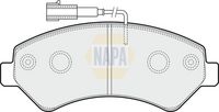 NAPA NBP1028 - Juego de pastillas de freno - NAPA
