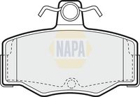 NAPA NBP1027 - Juego de pastillas de freno - NAPA