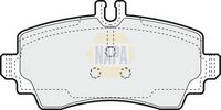 NAPA NBP1302 - Juego de pastillas de freno - NAPA