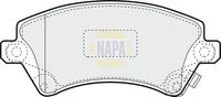 NAPA NBP1298 - Juego de pastillas de freno - NAPA