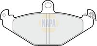 NAPA NBP1246 - Juego de pastillas de freno - NAPA