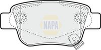 NAPA NBP1126 - Juego de pastillas de freno - NAPA