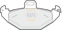 NAPA NBP1058 - Juego de pastillas de freno - NAPA