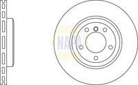 NAPA NBD5418 - Disco de freno - NAPA