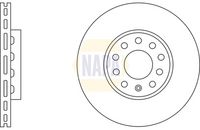 NAPA NBD5555 - Disco de freno