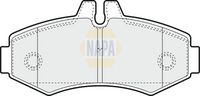 NAPA NBP1367 - Juego de pastillas de freno - NAPA