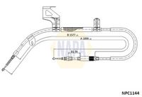 NAPA NPC1144 - Cable de accionamiento, freno de estacionamiento - NAPA