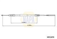 NAPA NPC1070 - Cable de accionamiento, freno de estacionamiento - NAPA