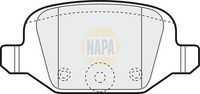 NAPA NBP1101 - Juego de pastillas de freno - NAPA