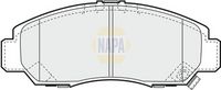 NAPA NBP1729 - Juego de pastillas de freno - NAPA