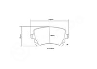 BREMBO 07.B315.00 - Juego zapatas freno de alto rendimiento