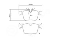 BREMBO 07.B315.82 - Juego zapatas freno de alto rendimiento