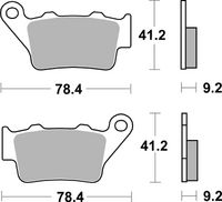 BREMBO 07BB02TT - Juego de pastillas de freno - PRIME - CarbonCeramic - TT