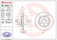 BREMBO 08492914 - Disco de freno - PRIME LINE