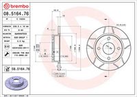 BREMBO 08516476 - Disco de freno - XTRA LINE - Max