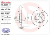BREMBO 08558310 - Disco de freno - PRIME LINE