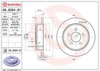 BREMBO 08.8264.81 - Disco de freno