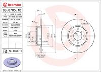 BOSCH 0986478729 - Disco de freno