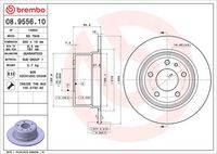 BREMBO 08955610 - Disco de freno - PRIME LINE