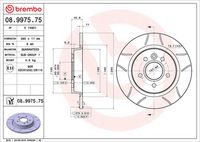 BREMBO 08997575 - Disco de freno - XTRA LINE - Max
