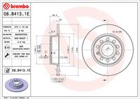 BREMBO 08B41311 - Disco de freno - PRIME LINE - UV Coated