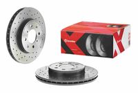 BREMBO 0955091X - Disco de freno - XTRA LINE - Xtra