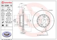 BREMBO 09529610 - Disco de freno - PRIME LINE