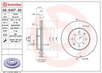 BREMBO 09545720 - Disco de freno - PRIME LINE