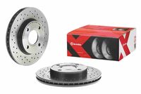 BREMBO 0978061X - Disco de freno - XTRA LINE - Xtra