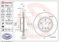 BOSCH 0986479S32 - Disco de freno