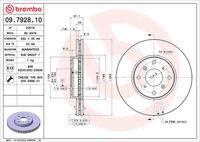 BREMBO 09792810 - Disco de freno - PRIME LINE