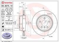 BREMBO 09957311 - Disco de freno - PRIME LINE - UV Coated