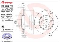 BREMBO 09958210 - Disco de freno - PRIME LINE