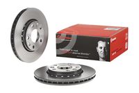 BREMBO 09A72711 - Disco de freno - PRIME LINE - UV Coated