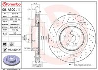 BREMBO 09A30011 - Disco de freno - PRIME LINE - UV Coated