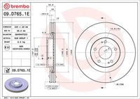 BREMBO 09D76511 - Disco de freno - PRIME LINE - UV Coated