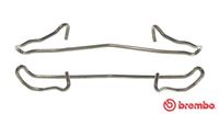 BREMBO A02211 - Kit de accesorios, pinza de freno - PRIME LINE