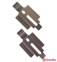 BREMBO A02200 - Kit de accesorios, pastillas de frenos - PRIME LINE