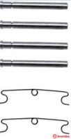BREMBO A 02 323 - Kit de accesorios, pastillas de frenos