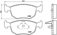 BREMBO P24069 - Juego de pastillas de freno - PRIME LINE