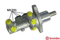 BREMBO M 06 017 - Cilindro principal de freno