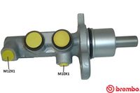 BREMBO M23121 - Cilindro principal de freno - ESSENTIAL LINE