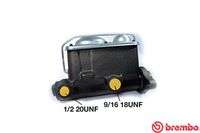 BREMBO M59062 - Cilindro principal de freno - ESSENTIAL LINE