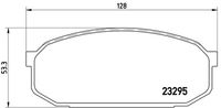 BREMBO P49022 - Juego de pastillas de freno - PRIME LINE