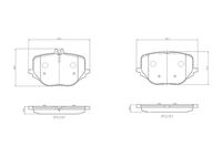 BREMBO P50170 - Juego de pastillas de freno - PRIME LINE