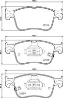 BREMBO P24218 - Juego de pastillas de freno - PRIME LINE