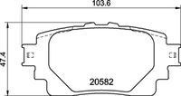 BREMBO P83174 - Juego de pastillas de freno - PRIME LINE