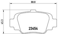 BREMBO P56032 - Juego de pastillas de freno - PRIME LINE